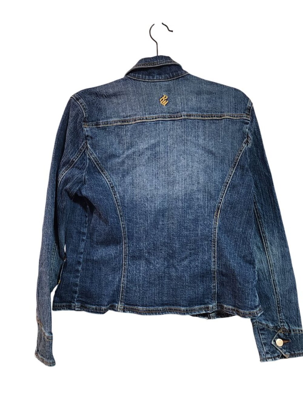 Vintage Rocawear Y2K Denim Jean Jacket Womens Size L - Picture 2 of 4